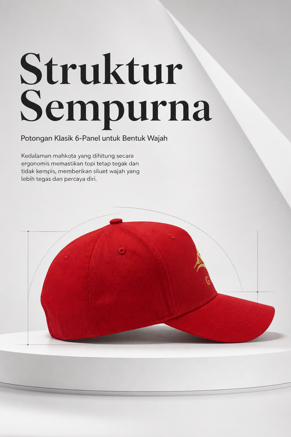 Topi bisbol GMA-Gold Mountain