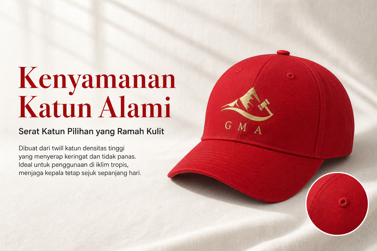 Topi bisbol GMA-Gold Mountain