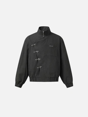 AELFRIC EDEN BOXY FIREMAN CLASP JAKET-Gold Mountain