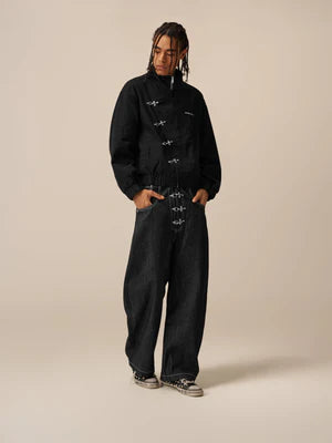 AELFRIC EDEN BOXY FIREMAN CLASP JAKET-Gold Mountain