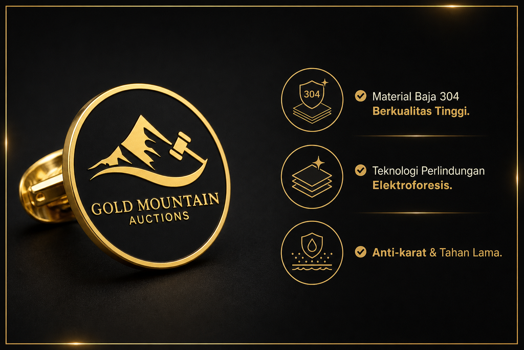 Custom Brooches GMA-Gold Mountain