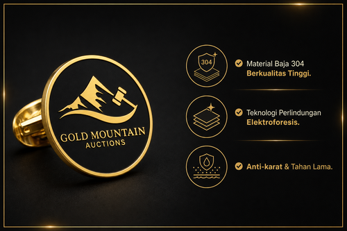 Custom Brooches GMA-Gold Mountain