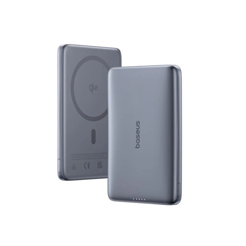 Baseus PicoGo Ultra-Slim Qi2 Magnetic Power Bank 10000mAh-Gold Mountain