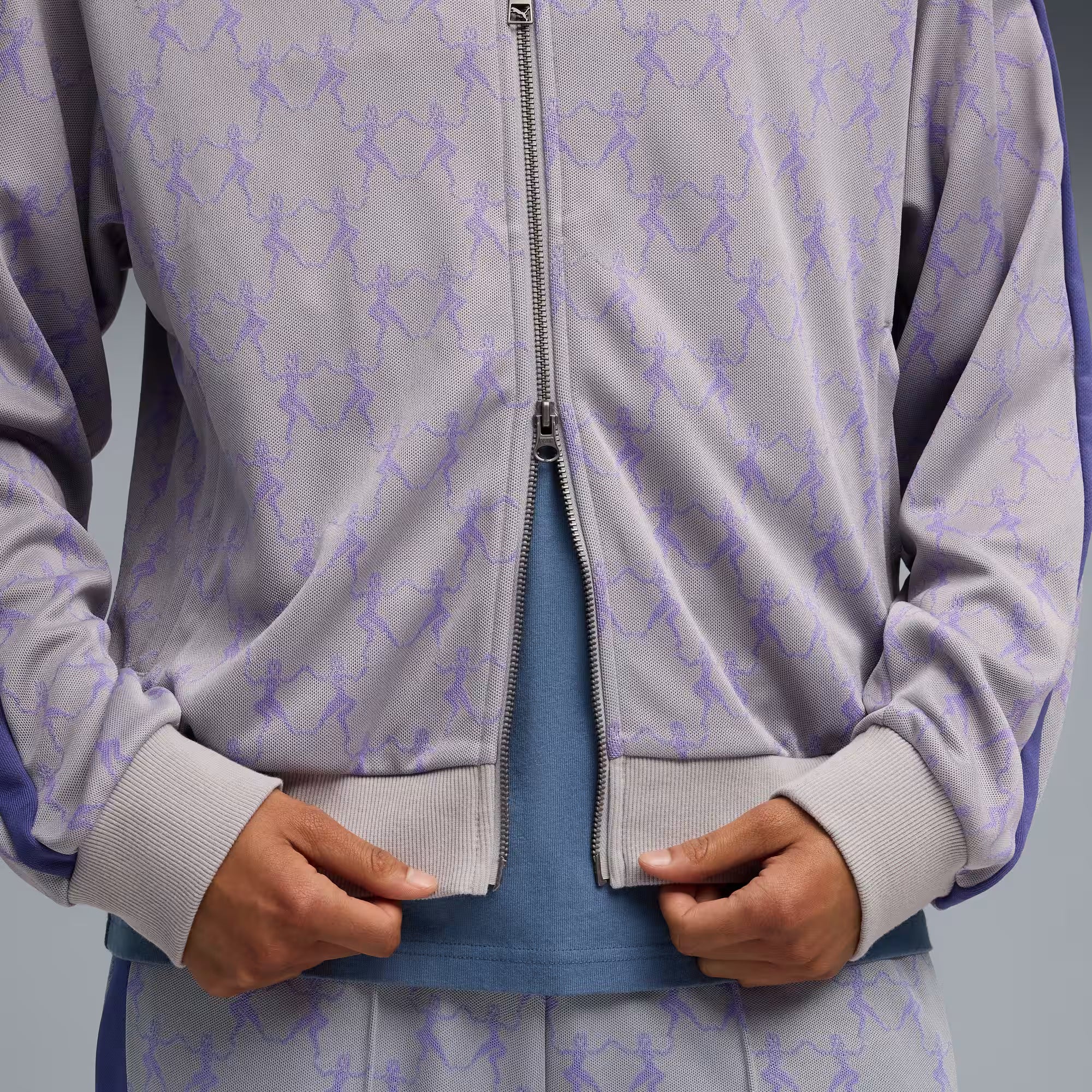 PUMA x KIDSUPER T7 Jaket Unisex-Gold Mountain