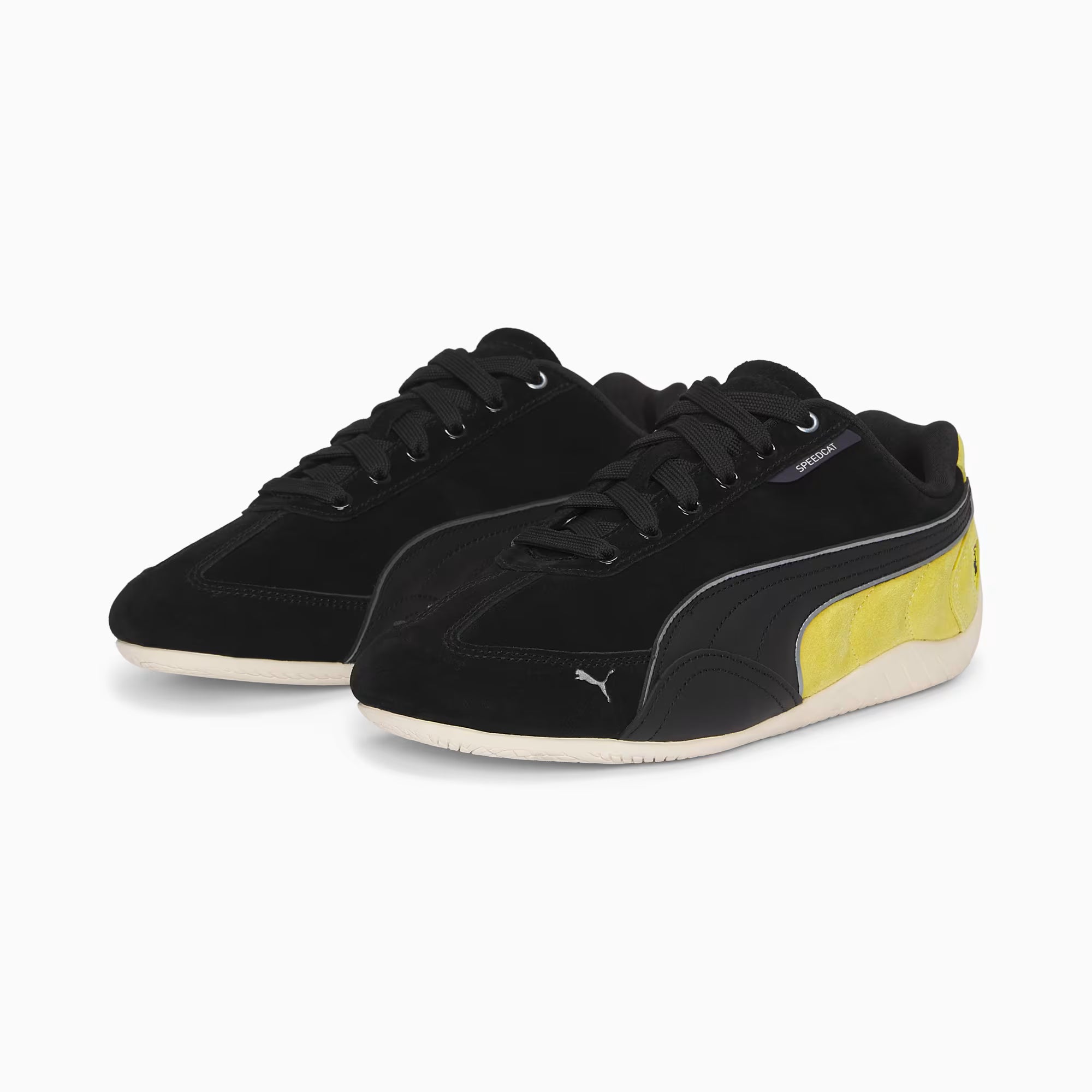 Sepatu Sneaker Scuderia Ferrari Speedcat Unisex-Gold Mountain
