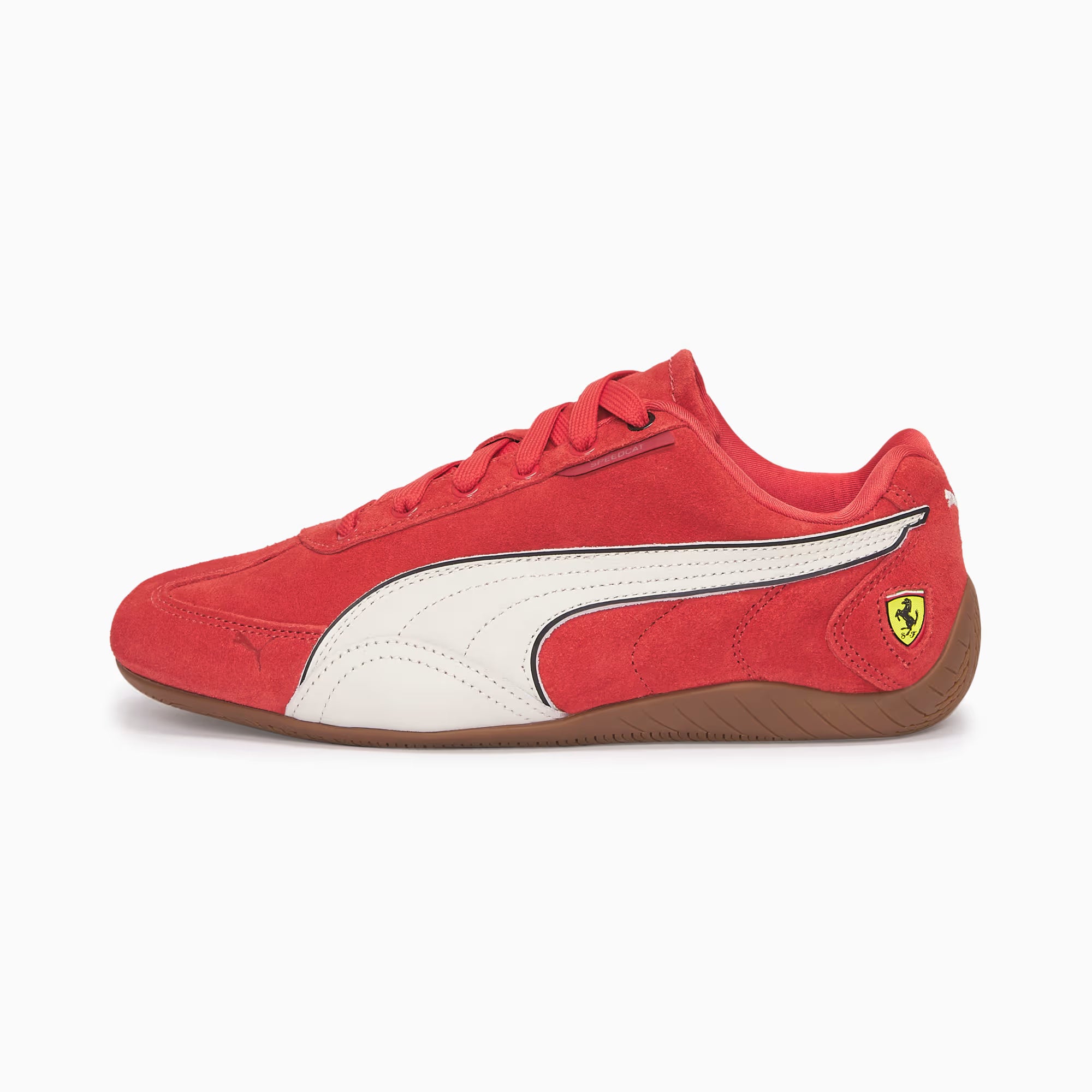 Sepatu Sneaker Scuderia Ferrari Speedcat Unisex-Gold Mountain