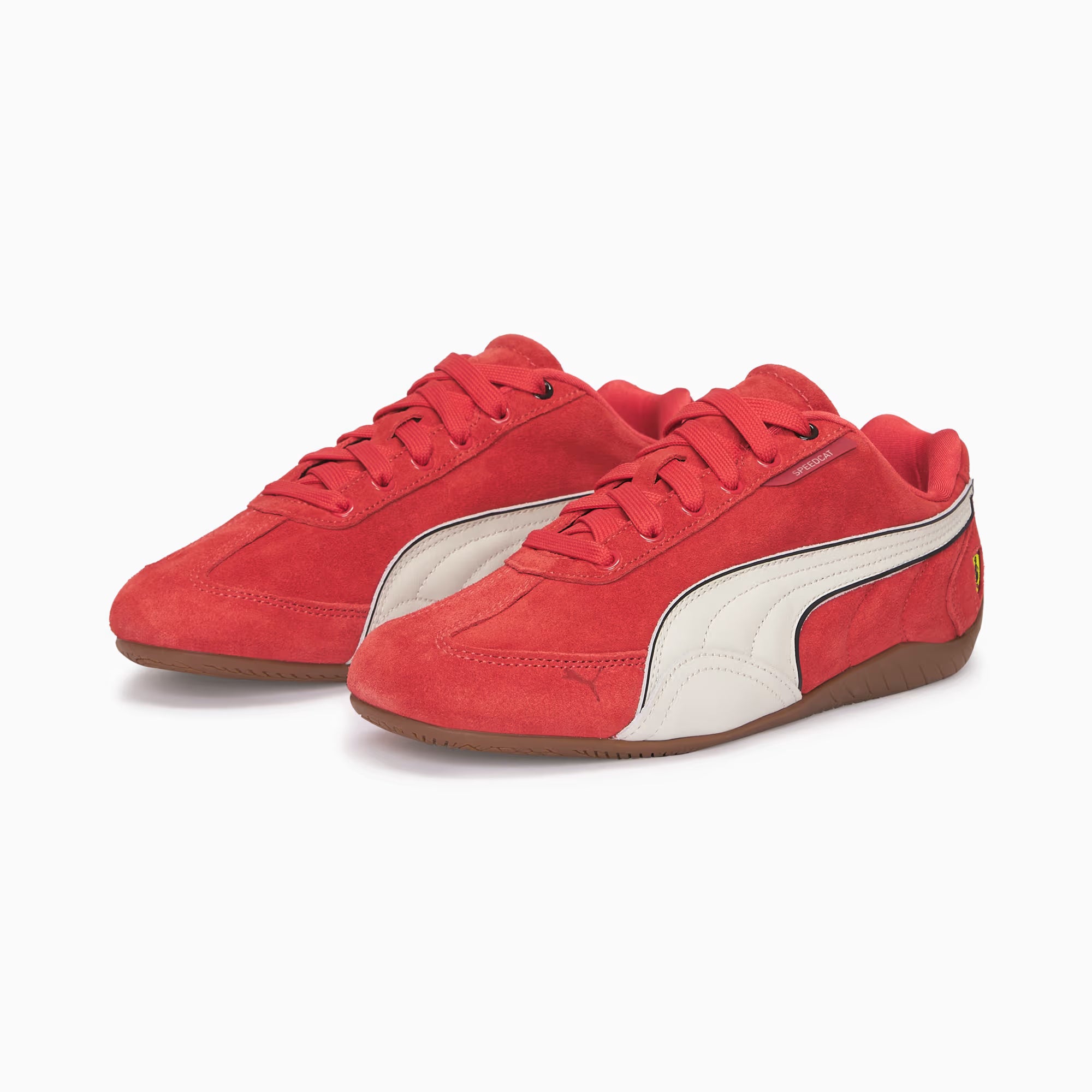 Sepatu Sneaker Scuderia Ferrari Speedcat Unisex-Gold Mountain