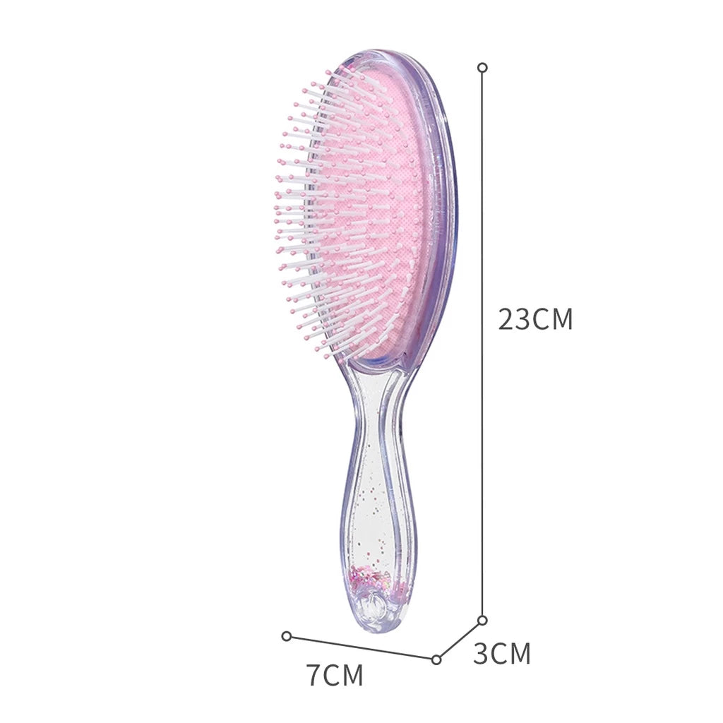 Miniso Official sisir rambut wanita cushion hair brush comb catokan sisir-Gold Mountain