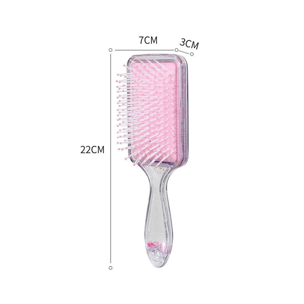 Miniso Official sisir rambut wanita cushion hair brush comb catokan sisir-Gold Mountain