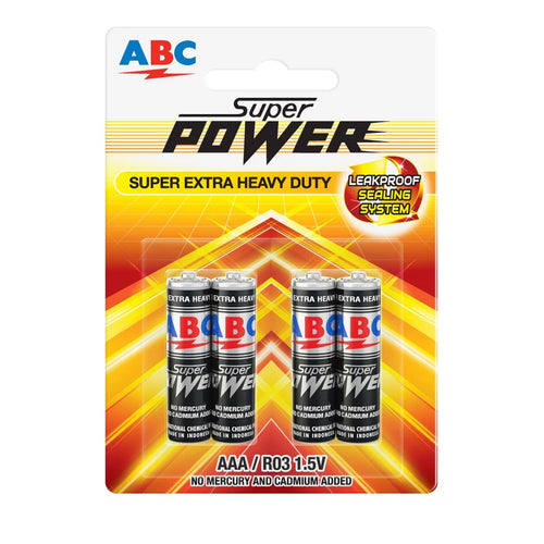 ABC Baterai R03 (A3) SPW 4B-Gold Mountain