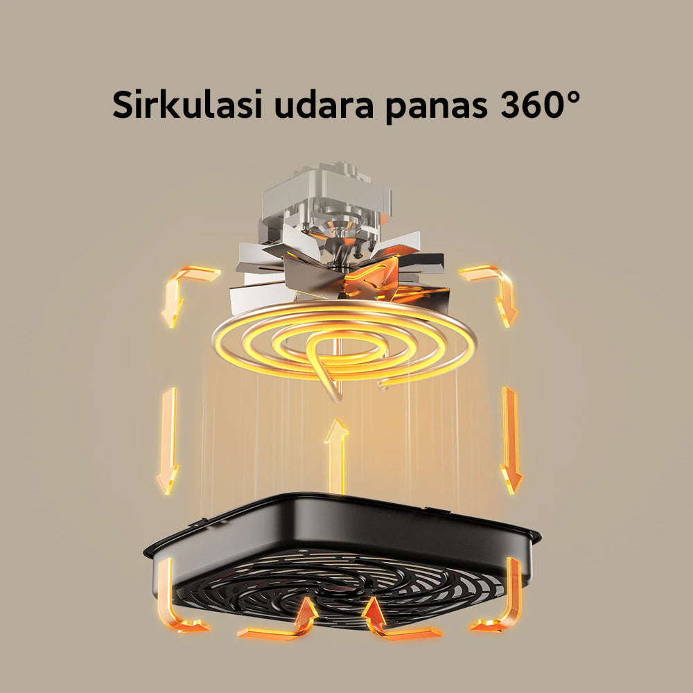 Xiaomi Air Fryer Essential 6L-Gold Mountain