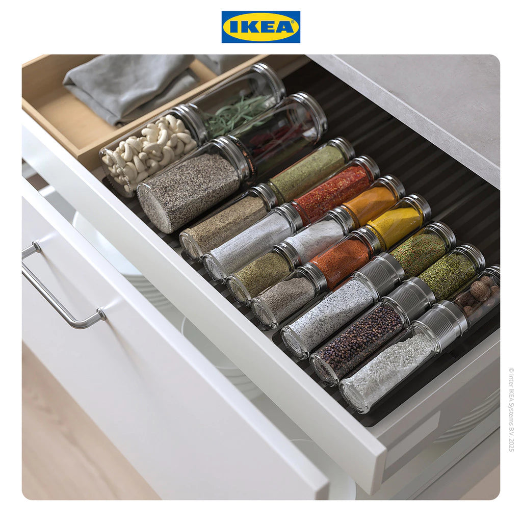 IKEA CITRONHAJ Stoples Bumbu / Shaker Garam dan Lada Hitam 8cm Isi 2pcs-Gold Mountain