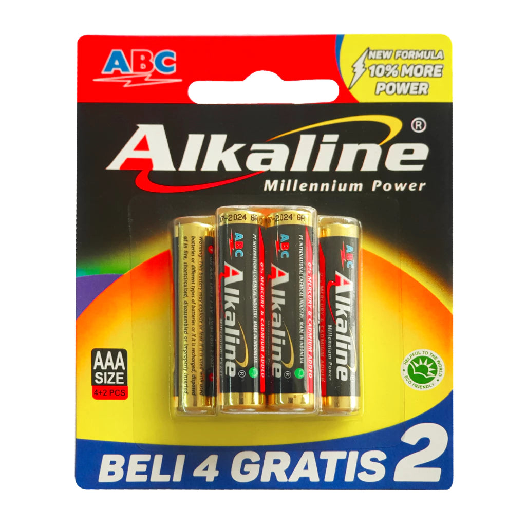 ABC Alkaline  (AA)（AAA）-Gold Mountain