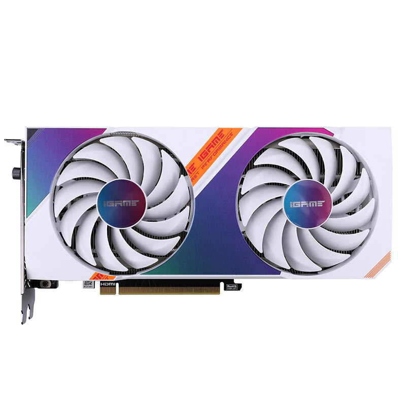 COLORFUL iGame GeForce RTX 3050 Ultra W DUO OC V2 | 8GB GDDR6-Gold Mountain