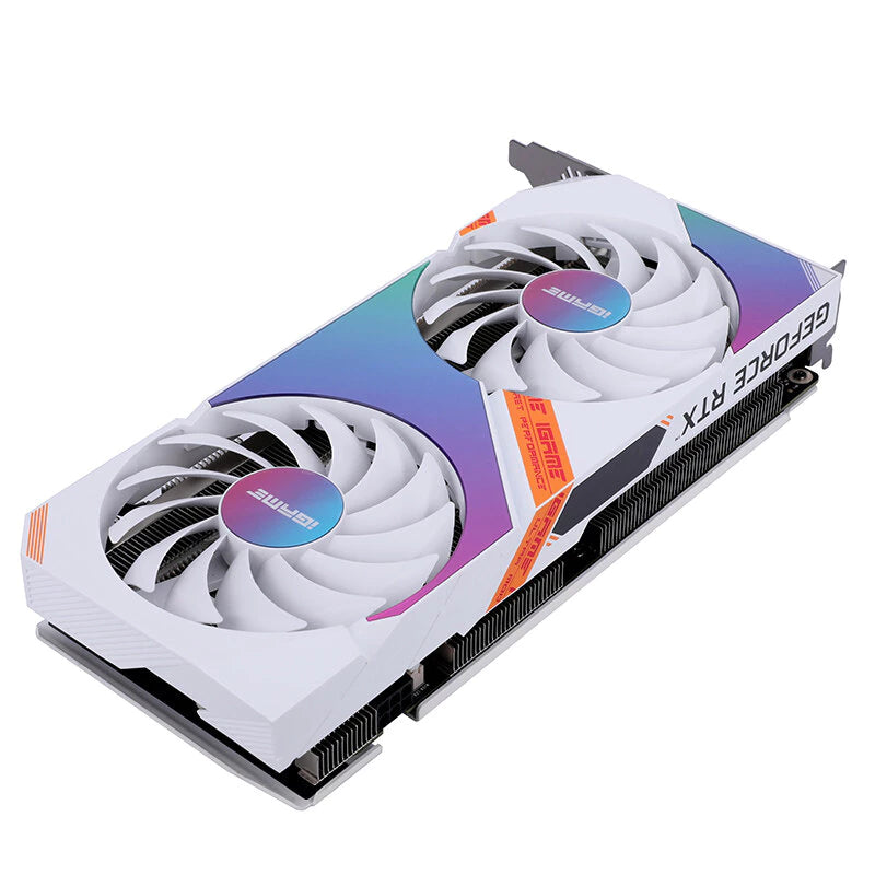 COLORFUL iGame GeForce RTX 3050 Ultra W DUO OC V2 | 8GB GDDR6-Gold Mountain