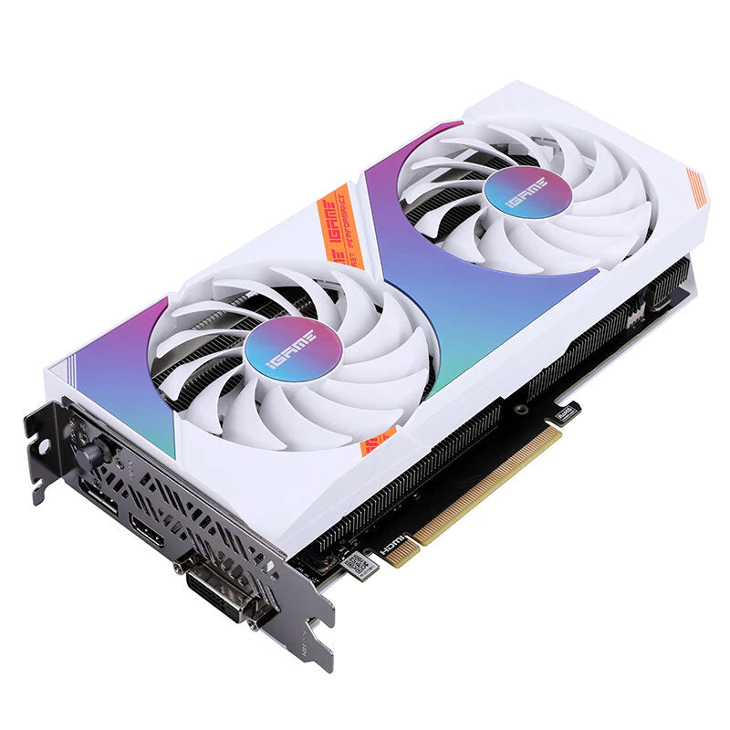 COLORFUL iGame GeForce RTX 3050 Ultra W DUO OC V2 | 8GB GDDR6-Gold Mountain