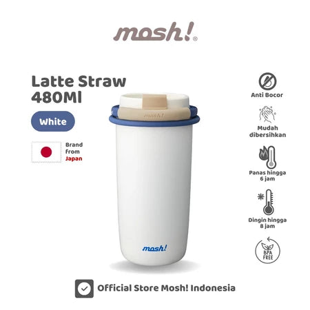 Mosh Straw Latte Tumbler-Gold Mountain