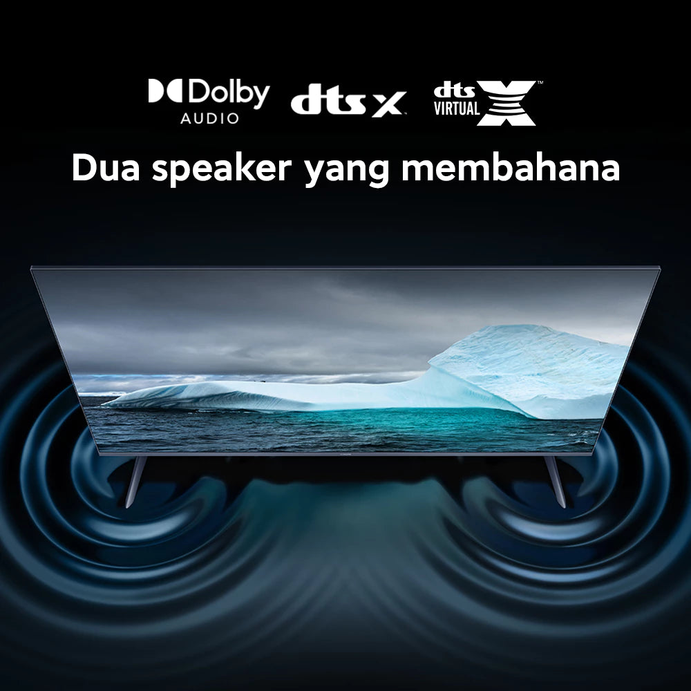 Xiaomi TV A Pro 2026 Layar 4K QLED 120 Hz Game Boost Mode HDR10-Gold Mountain
