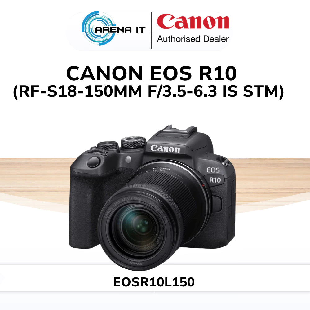 Canon EOS R10 (RF-S18-150mm f/3.5-6.3 IS STM) Kamera Mirrorless-Gold Mountain