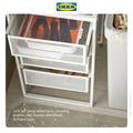 IKEA LENNART Lemari Laci Minimalis untuk Dokumen-Gold Mountain