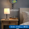 IKEA BARLAST Lampu Meja / Lampu Baca Minimalis Putih 31cm-Gold Mountain