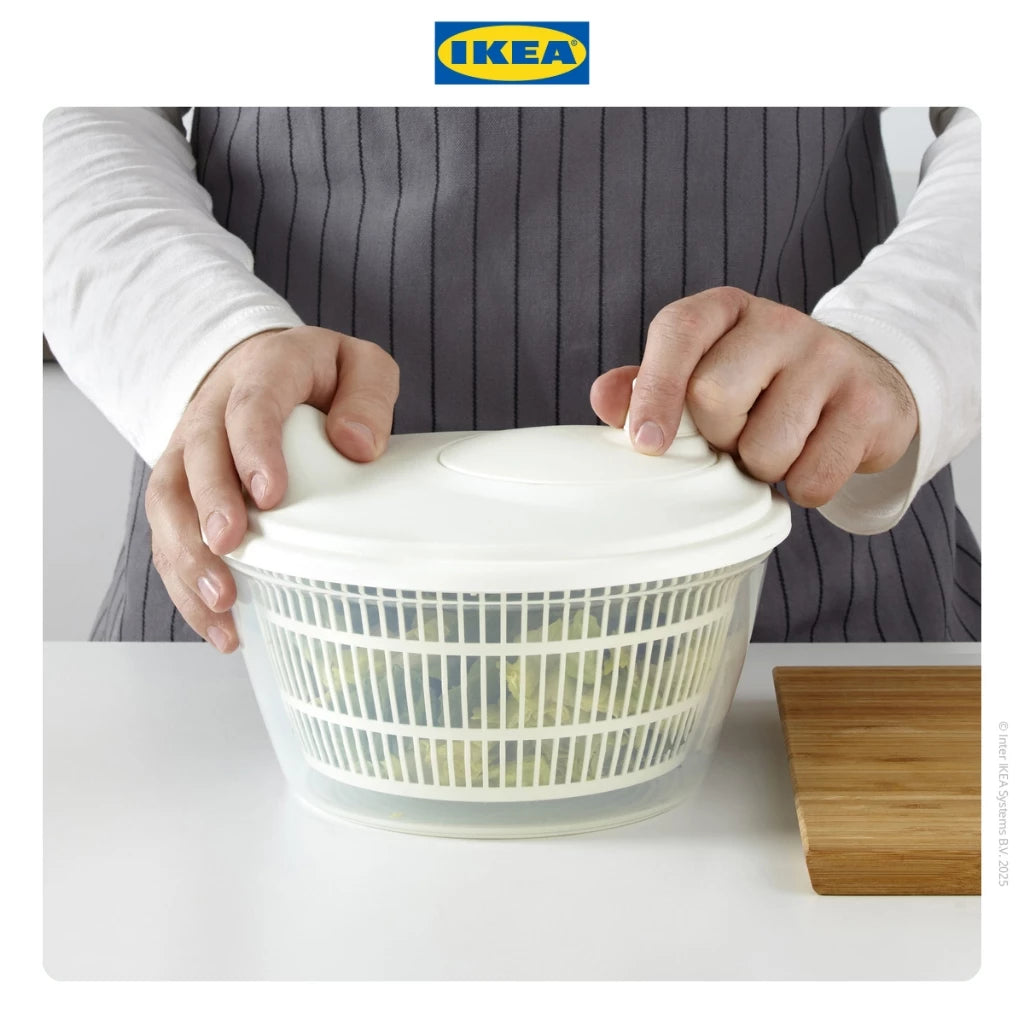 IKEA UPPFYLLD Pengering Sayuran Putar Salad Spinner Serbaguna-Gold Mountain