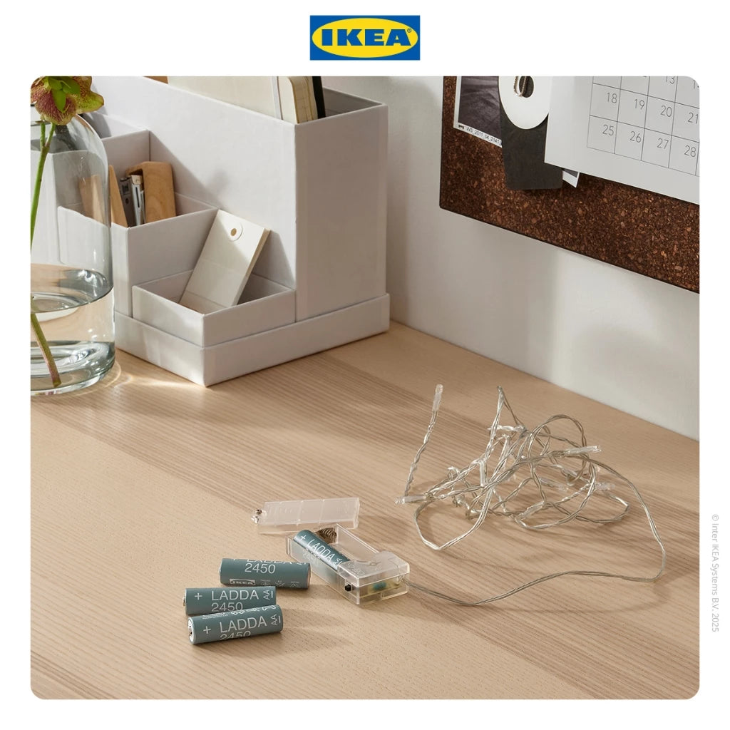 IKEA LADDA Baterai Isi Ulang AA 1.2V 2.450 mAh HR06 Isi 4pcs-Gold Mountain