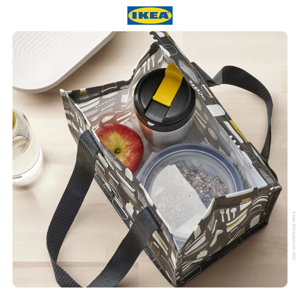 IKEA ENVALDIG Tumbler / Mug Portable 35cl Bahan Baja Tahan Karat-Gold Mountain