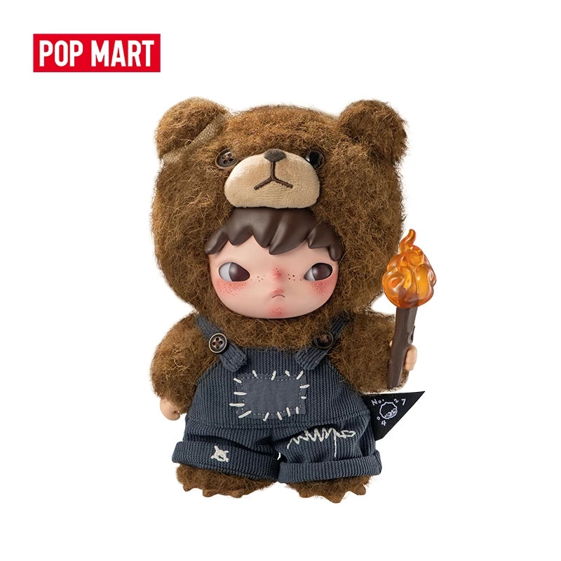 POP MART Hirono Living Wild - Fight for Joy Plush Doll Action-Gold Mountain