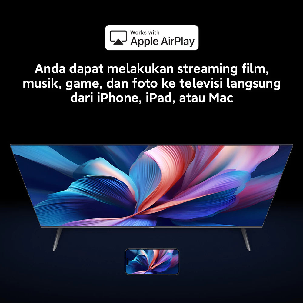 Xiaomi TV A Pro 2026 Layar 4K QLED 120 Hz Game Boost Mode HDR10-Gold Mountain