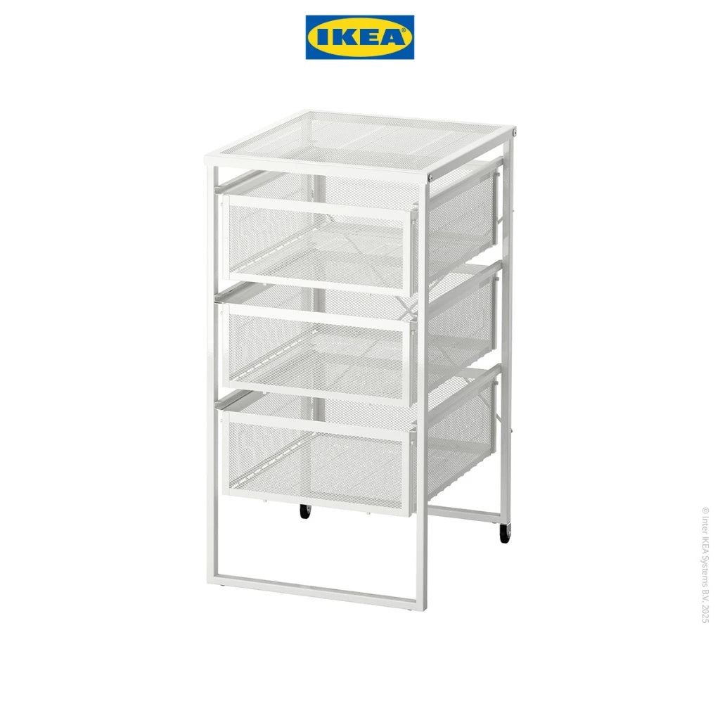 IKEA LENNART Lemari Laci Minimalis untuk Dokumen-Gold Mountain