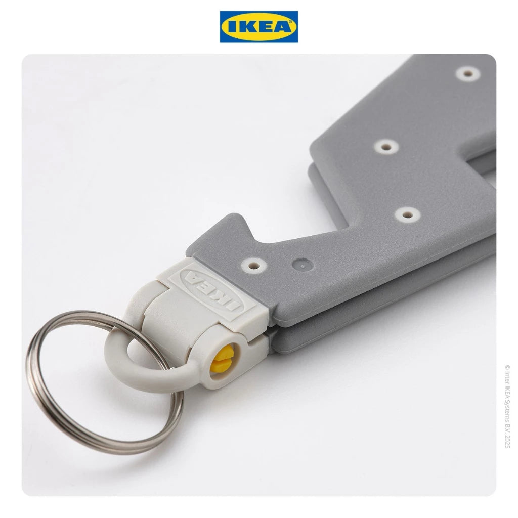 IKEA YUPPIENALLE Gantungan Kunci Lipat Phone Holder Stand Plastik-Gold Mountain