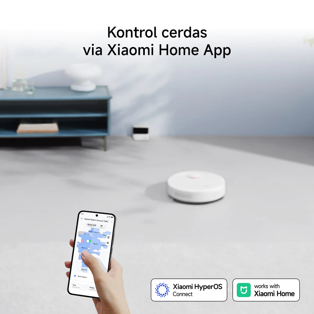 Xiaomi Robot Vacuum S40C-Gunung Emas