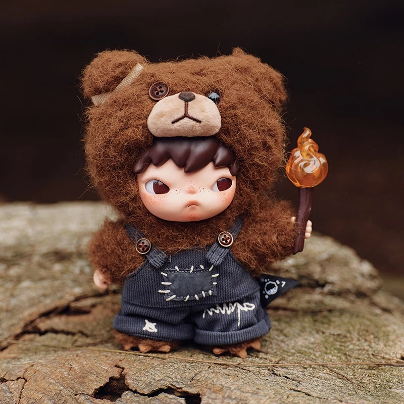 POP MART Hirono Living Wild - Fight for Joy Plush Doll Action-Gold Mountain