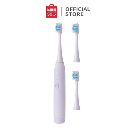Miniso Sikat Gigi Listrik Electric Toothbrush Sikat Gigi Elektrik Free 3 Sikat-Gold Mountain