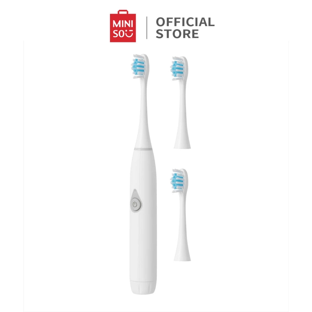 Miniso Sikat Gigi Listrik Electric Toothbrush Sikat Gigi Elektrik Free 3 Sikat-Gold Mountain