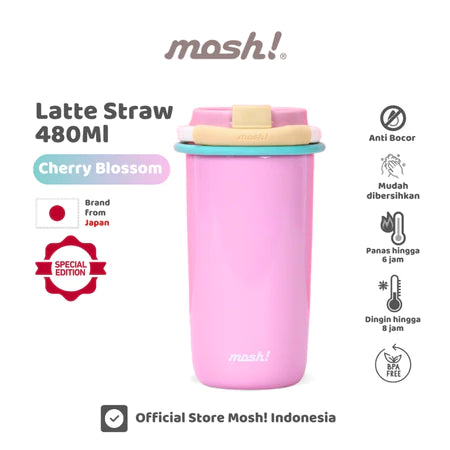 Mosh Straw Latte Tumbler-Gold Mountain