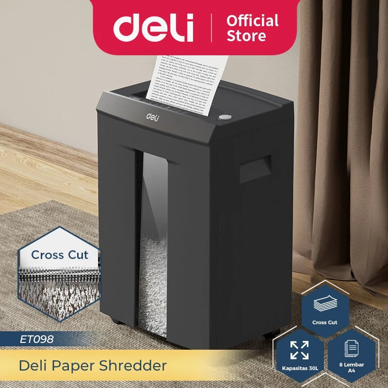 DELI Paper Shredder-Gold Mountain