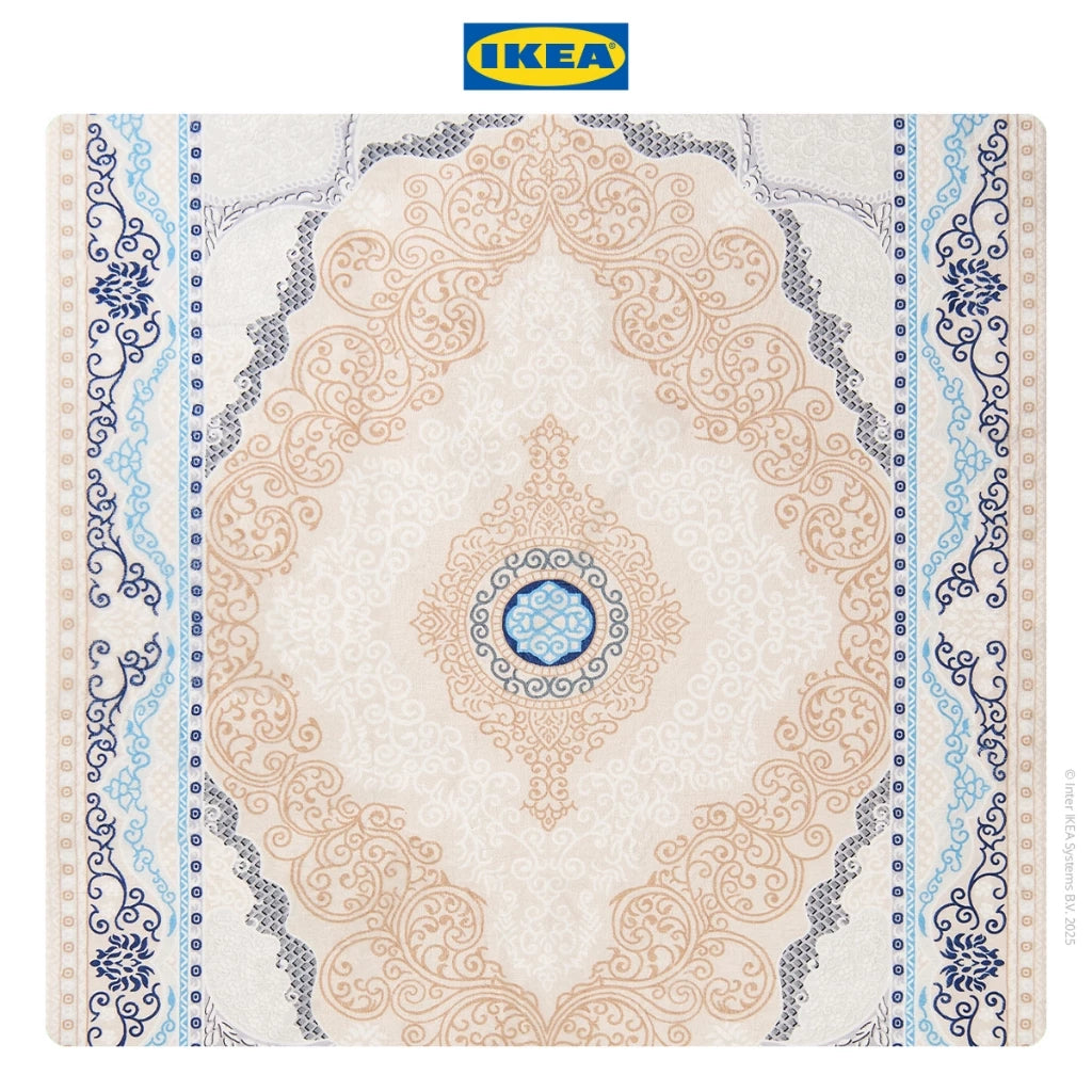 IKEA SHUFU Karpet Kecil Minimalis Biru 75x115cm-Gold Mountain