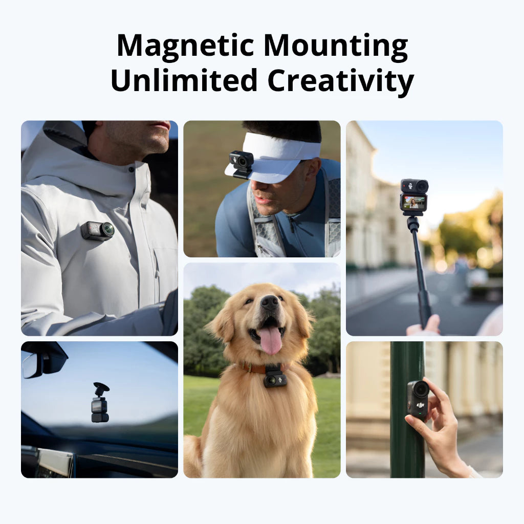 DJI Osmo Nano - Kamera yang Dapat Dikenakan untuk Perspektif Serbaguna - Gold Mountain