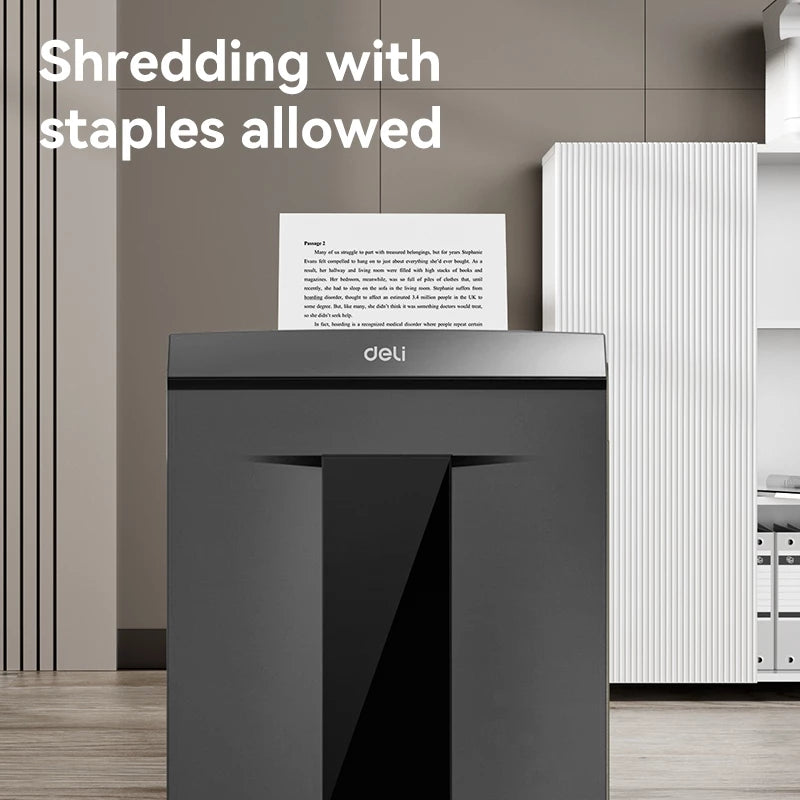 DELI Paper Shredder-Gold Mountain