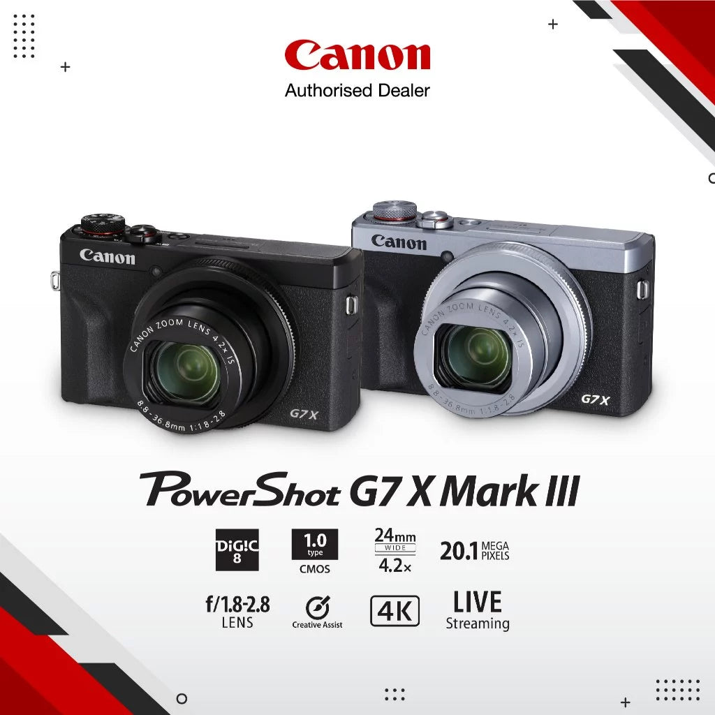 Canon PowerShot G7 X -Gold Mountain