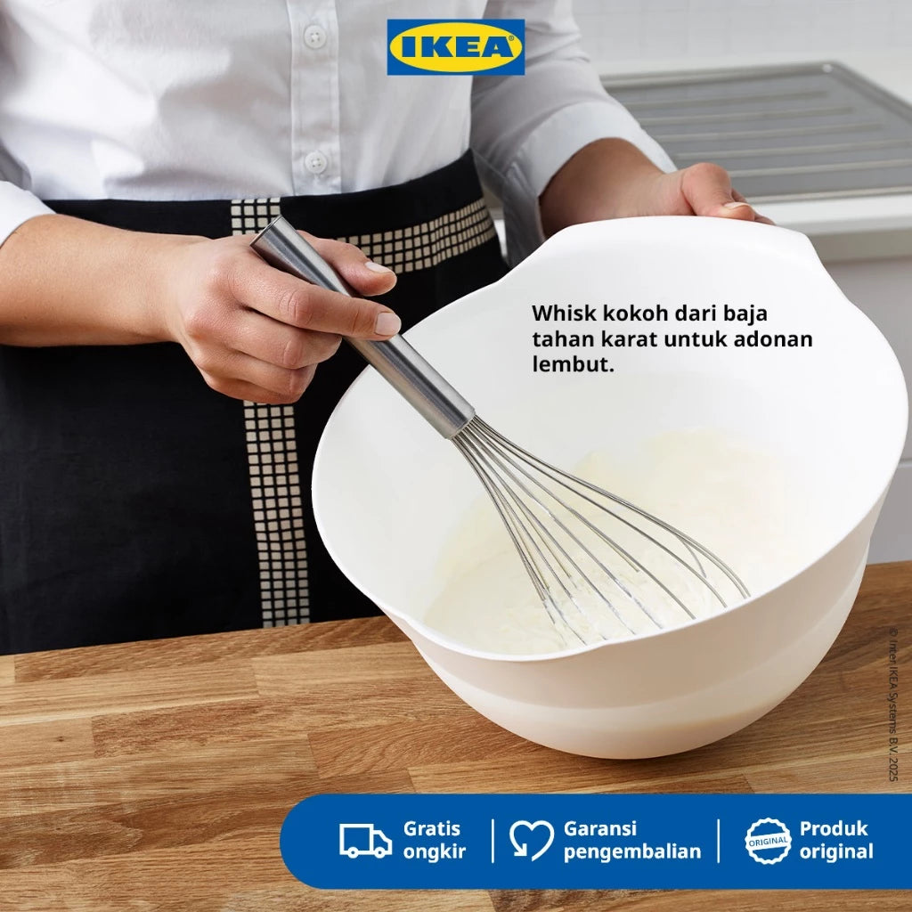 IKEA KONCIS Pengocok Telur Baja Tahan Karat-Gold Mountain