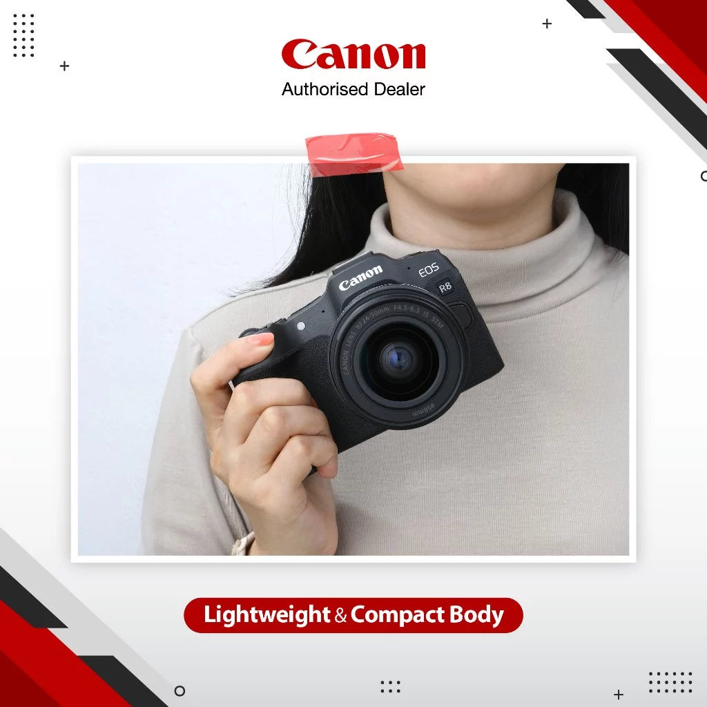 Canon EOS R8 Body Only Kamera Mirrorless-Gold Mountain