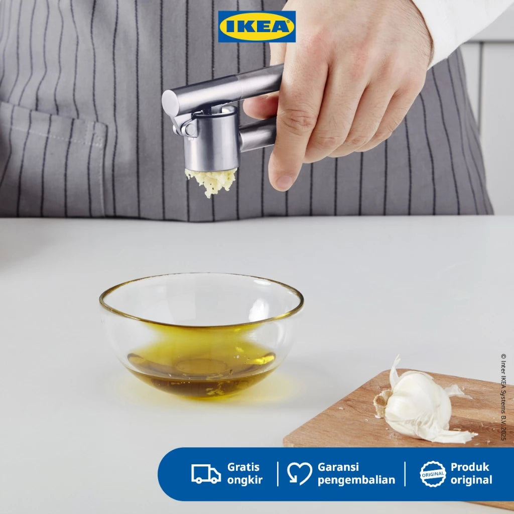 IKEA KONCIS Penghancur Bawang Baja Tahan Karat-Gold Mountain