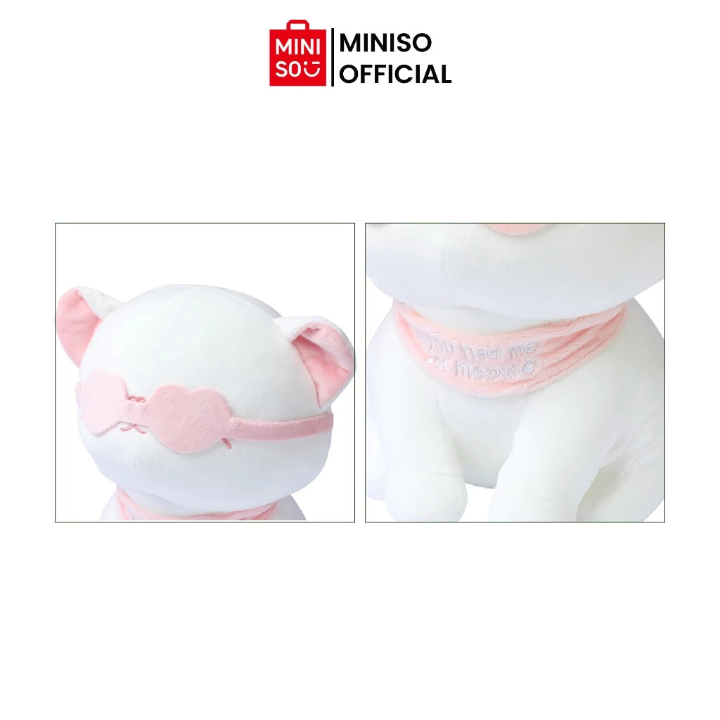 MINISO Boneka Lucu Kucing-Gold Mountain