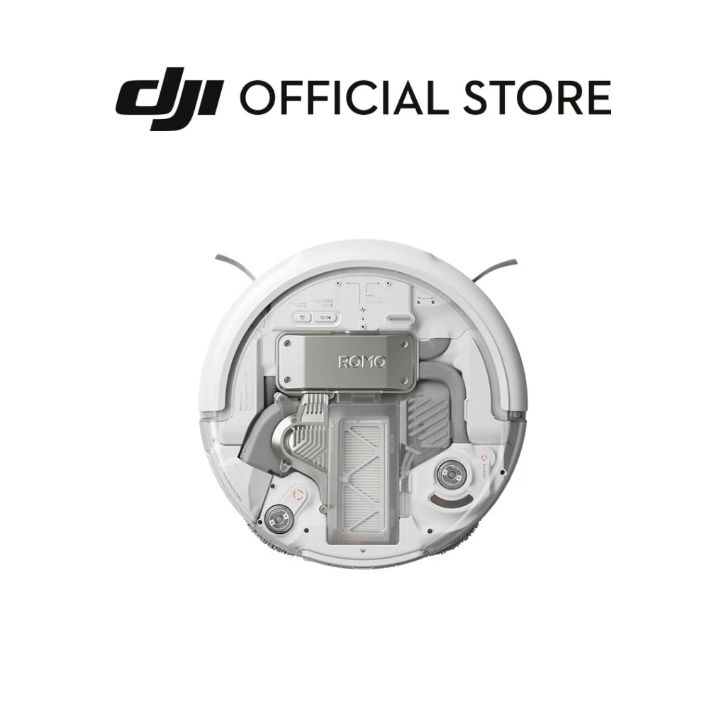 DJI ROMO - Robot Penyedot Debu Unggulan dengan Penginderaan Canggih-Gold Mountain