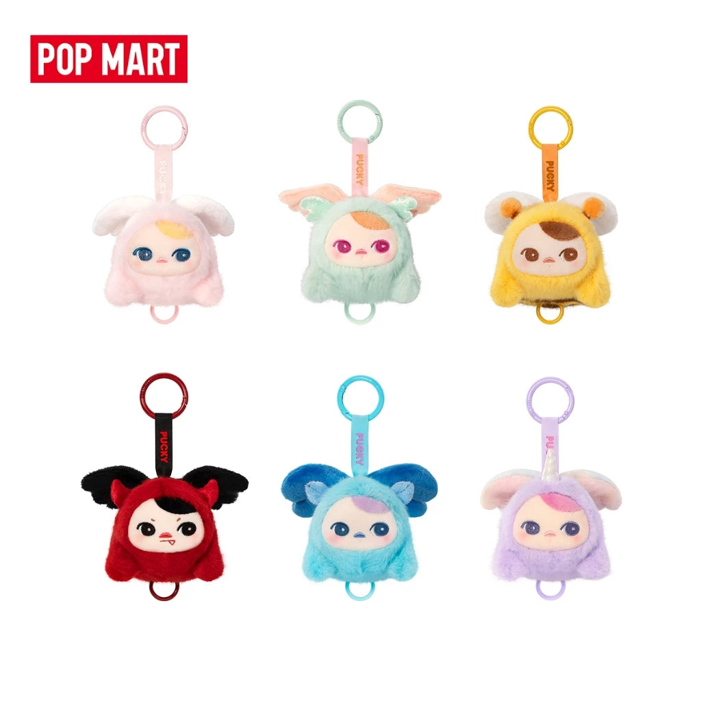 POP MART PUCKY FLYING BABIES SERIES - Plush Pendant Blind Box Action