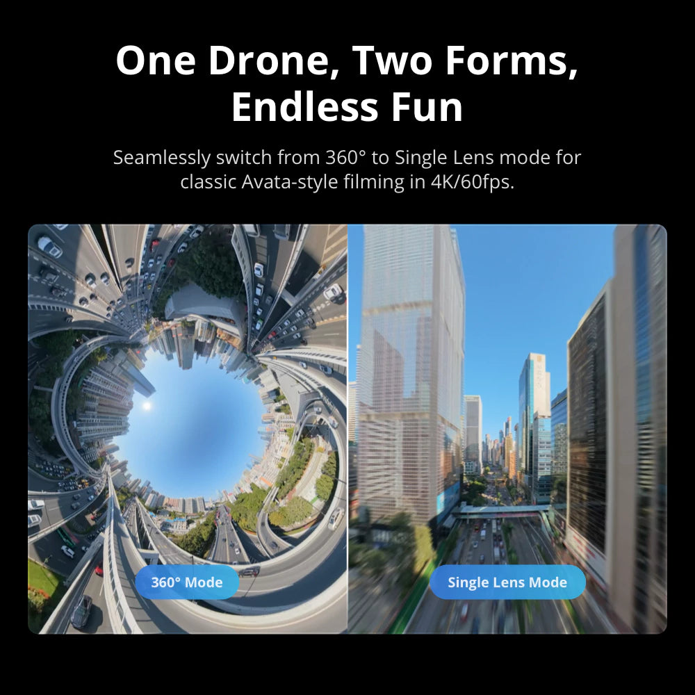 DJI Avata 360 - Drone Unggulan 360° 8K-Gunung Emas