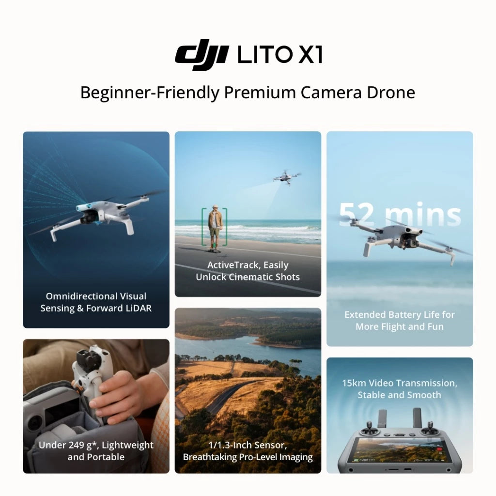 DJI Lito X1 - Drone Kamera-Gold Mountain